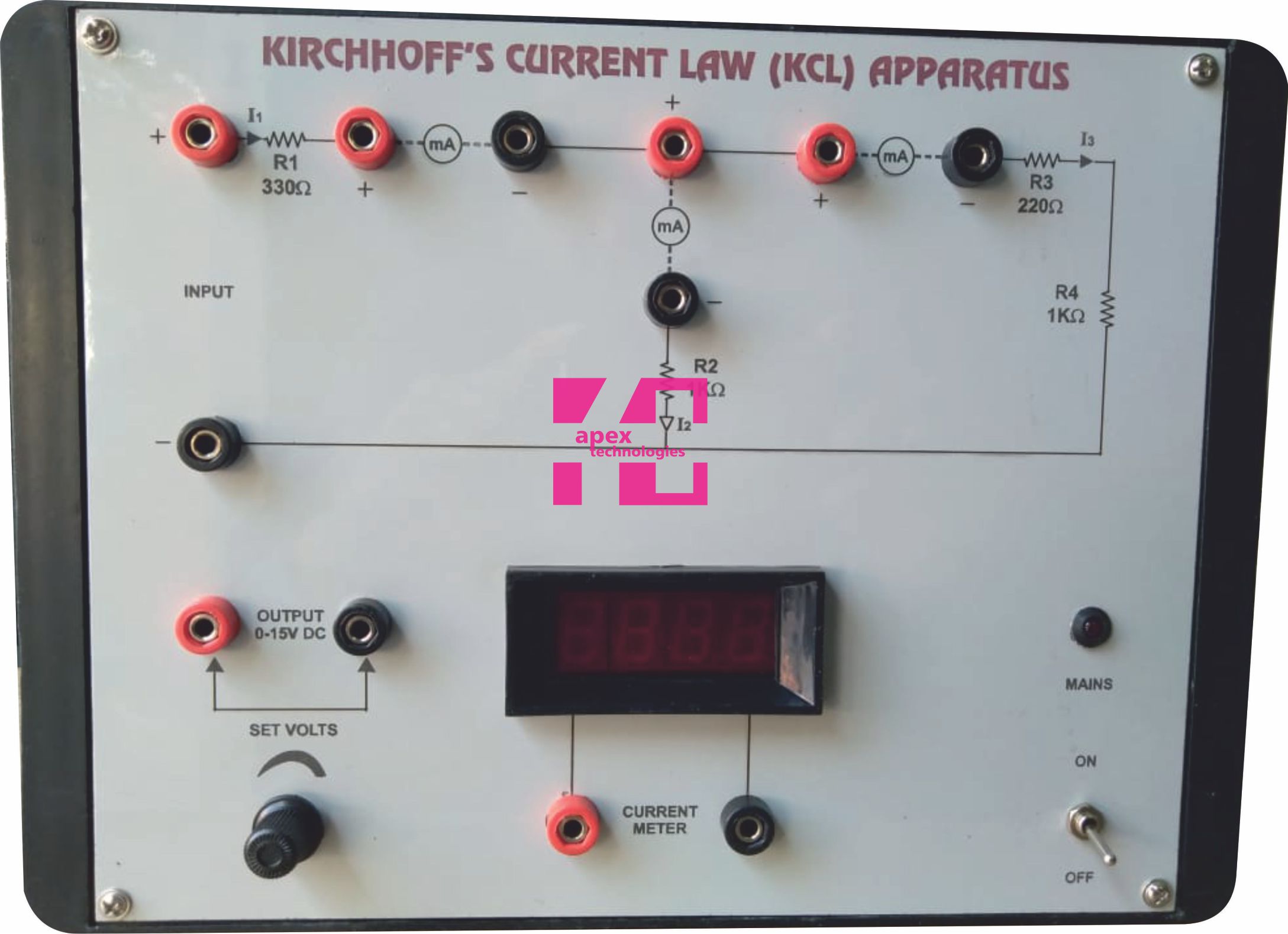 KCL Apparatus with DPM
